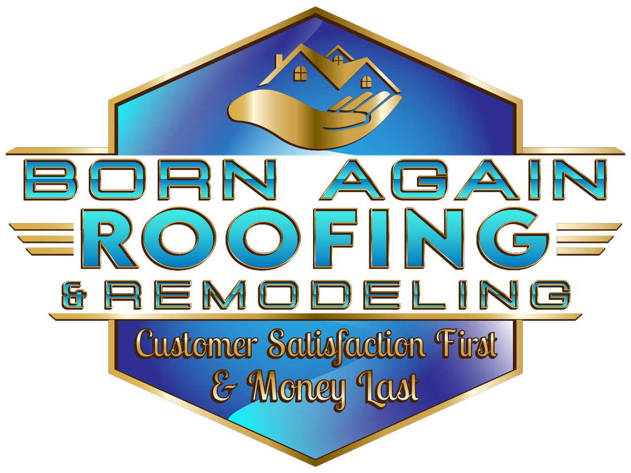 Born Again Roofing Logo